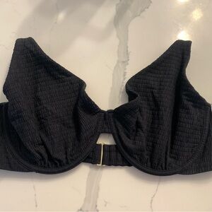 Abercrombie & Fitch Curve Love high apex underwire bikini top X Large